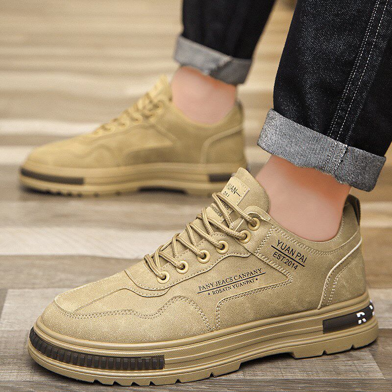 速发男鞋2地24春季新款耐磨工装防水防滑工0上班干活劳保轻便防臭