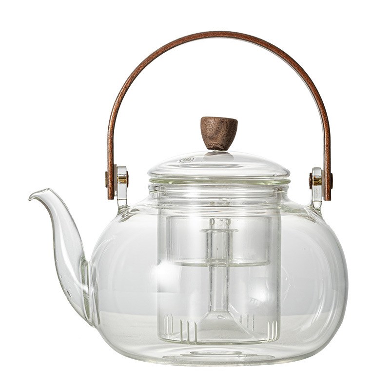 速发电陶炉泡入式一体煮茶器两用蒸茶玻璃嵌茶壶普茶洱红茶专用煮