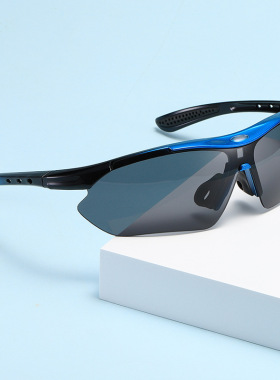 速发骑镜墨行男2紫外线强光开车黑框运动钓鱼复古太镜202防新款