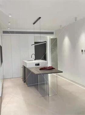 速发新有机玻璃2砂型桌力板克腿T亚桌腿加工磨004050mm桌脚。。