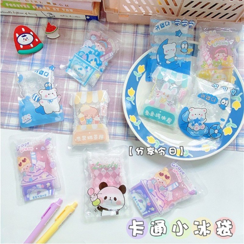 速发敲敲通冰袋反复包用清使夏日户外旅行便携冰凉降温免注水冰冻