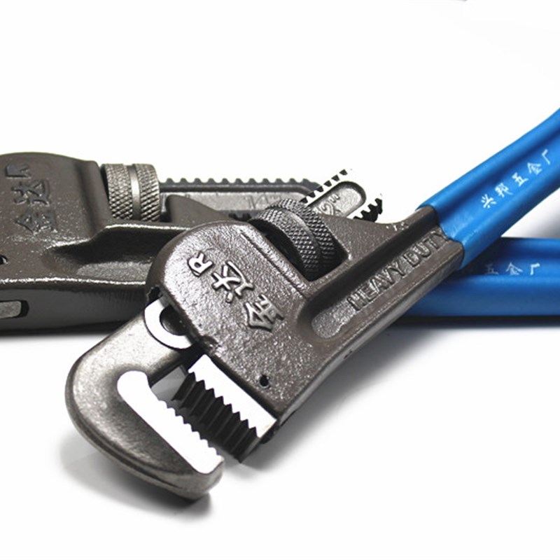 速发钳业级管工14寸18寸重型管子钳水管管钳家用扳手管钳子水管钳