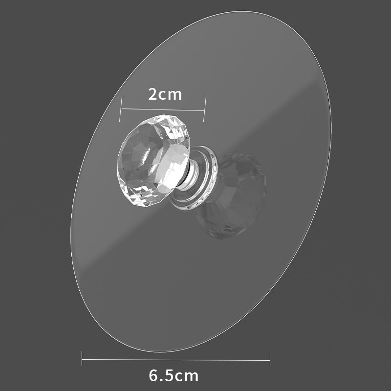 速发拉柜免打推抽屉橱柜孔拉玻璃门简约高档吸盘衣柜手门拉手