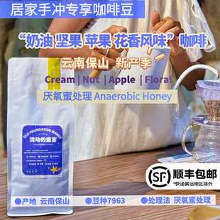 老地基 流动的盛宴厌氧蜜处理咖啡豆 云南小粒咖啡粉手冲冷萃花香