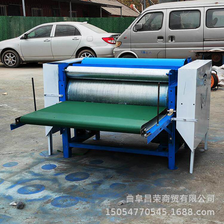 棉花旧被套梳棉机 单辊双辊弹棉花机 丝绵旧被胎翻新梳理机