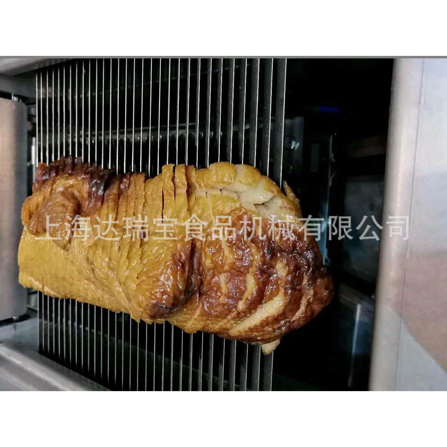 r西餐厅用松阪猪肉无骨牛排切片机 沙拉带皮鸭胸脯肉斜切机