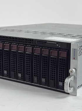 超微 SYS-5038MR-H8TRF 3U8子星刀片服务器E5-2600V3V4CPU 3.5寸