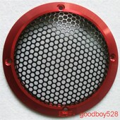3寸铝合金汽车喇叭网罩3寸中音网罩送螺丝胶水