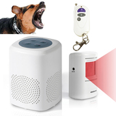 无线红外人体移动感应警报器防贼防盗真实狼狗叫声吓小偷店铺迎宾