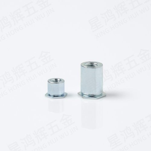 英制碳钢镀锌通孔压铆螺柱SO-440-4/6/8/10/12/14/18/20/22/24