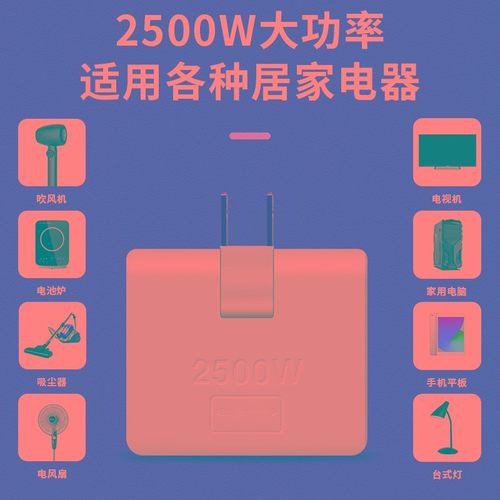 180度旋转插头多功能排插国标无线一转三扩展电源转换缝隙扁插座