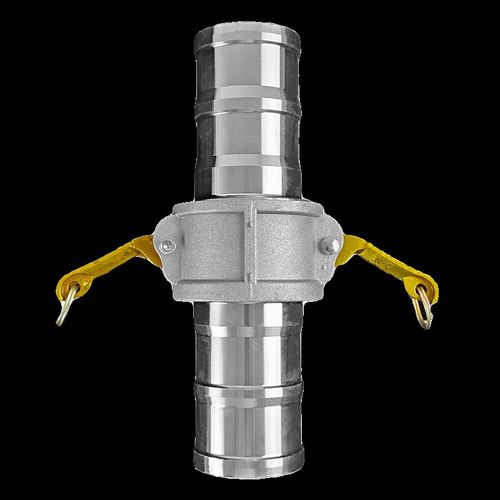 钢丝管铝合金快速接头C型阴阳端油管高压加厚公母把式变径快接头