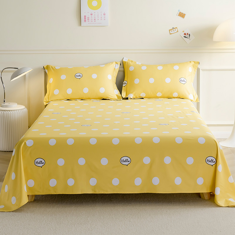 全棉斜纹床单定做加大农村炕单榻榻米纯棉被单2.3x2.5x2.7x3.2x4m