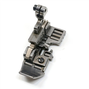 拷边机防皱压脚 压脚包缝机四线滚轮压脚 带滚珠押脚滚轮 M800