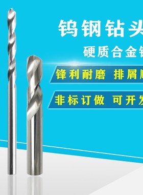 高精度不锈钢铁硬质合金3.98 3.99 4.01 4.02mm钨钢直柄麻花钻头