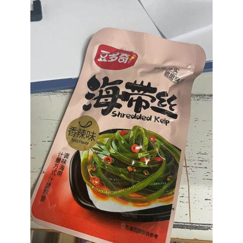 香辣味海带丝开袋即食小包装泡椒海带片休闲解馋小零食下饭菜凉菜