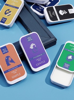 Solid Perfume for Men Women Fragrance Alcohol-free Deodorant