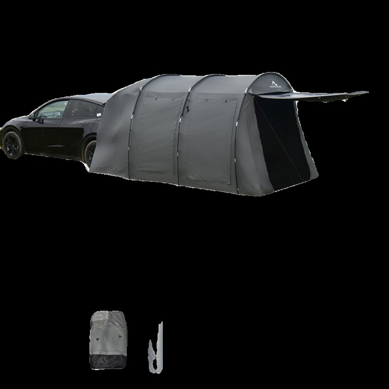 自驾旅行户外车尾帐篷野外露营野餐suv车载帐篷汽车侧边防雨防晒