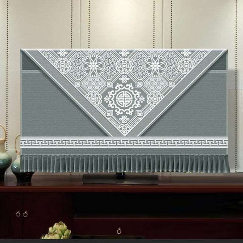 2021古典电视罩100寸液晶电视机挂式5560707580寸中式防尘套