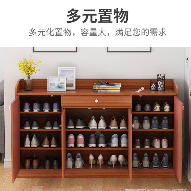 极速现代简约玄关隔断阳台储物柜收纳柜大容量门厅柜入户鞋架子鞋