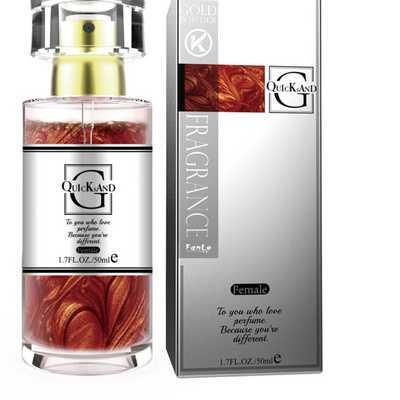 Flirting quicksand perfume 50ml gold girl sweetheart lady ne