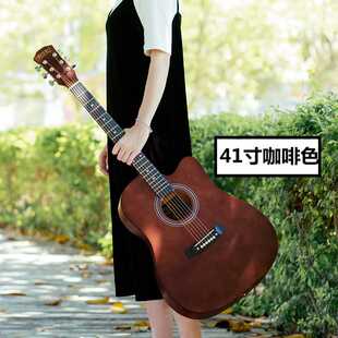 新38寸吉他初学者女生儿童单板民谣男生专用其他乐器碳纤维电子智