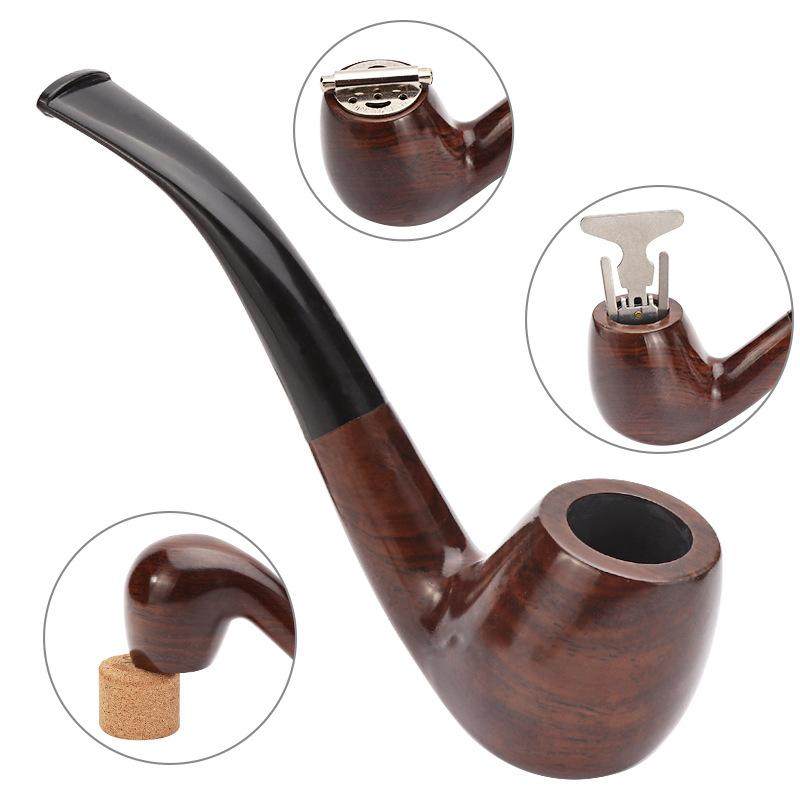 套装铝菸斗全套配件合金礼盒黑檀木实木箱源头工厂升级版pipe菸具
