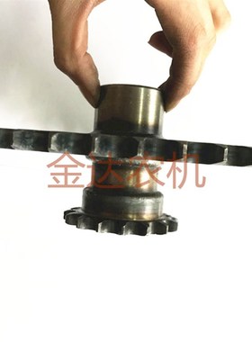 久保田688 758收割机割台16*38齿链轮盘5T057-52280双排链轮键轮