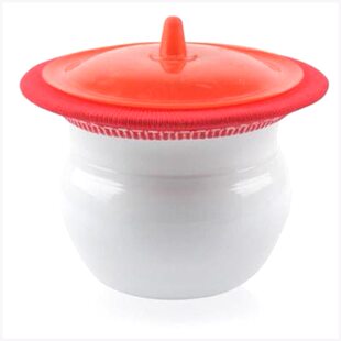 老式加厚搪瓷痰盂矮痰桶小孩搪瓷尿盆尿桶老人坐便器婚庆喜庆痰盂