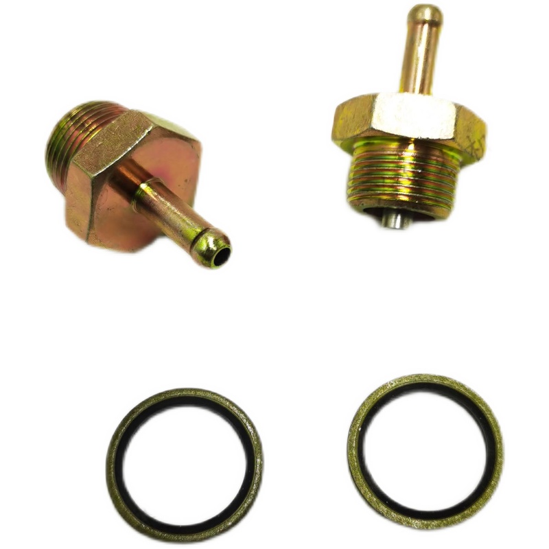 东方红804/904/1000拖拉机刹车泵螺丝刹车泵止回阀带垫进油管螺丝