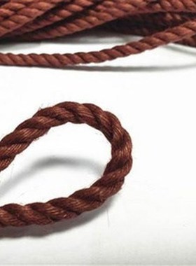 Garden binding rope 5mm thick yellow hemp rope diy handmade