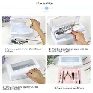 Sterilizer Sterilizing Tray Box Clean Disinfection Nail