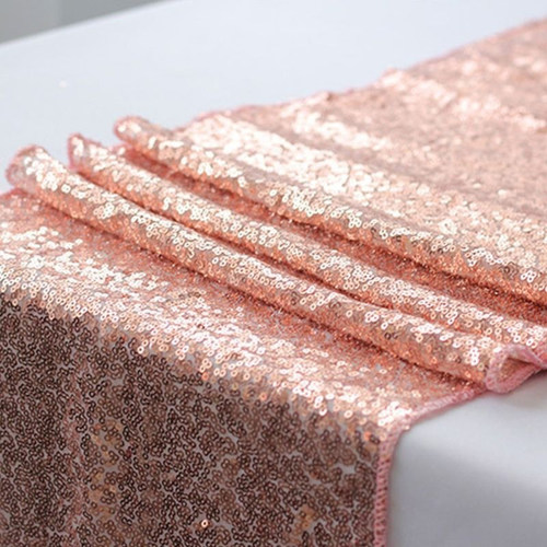 好货30x180cm Colorful Sequin table runner for Party table cl