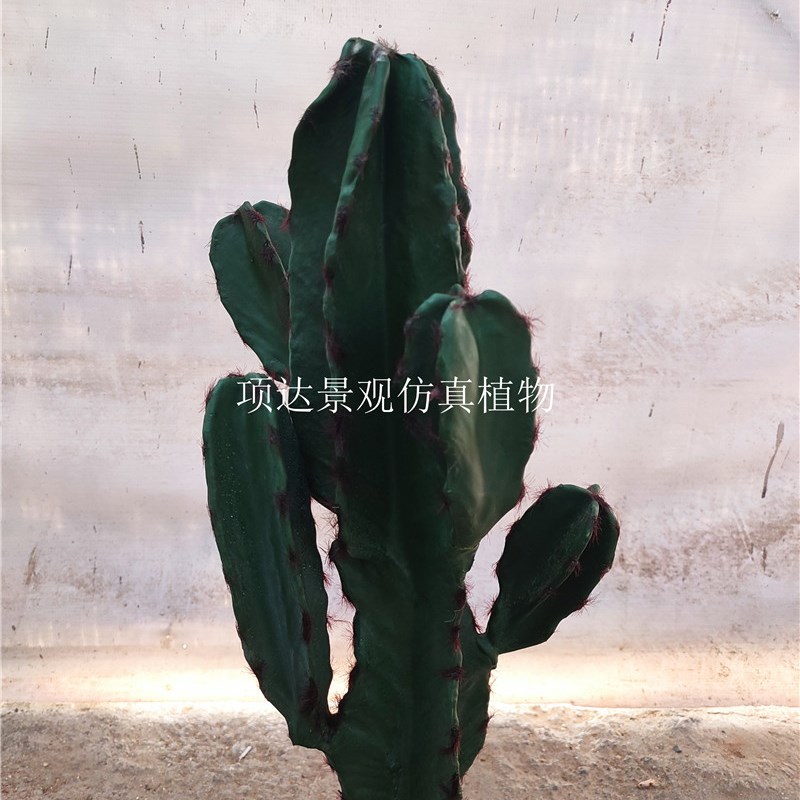 极速仿真仙人柱仙人掌盆栽室内阳台楼梯口玄关落地造景摆件假绿植