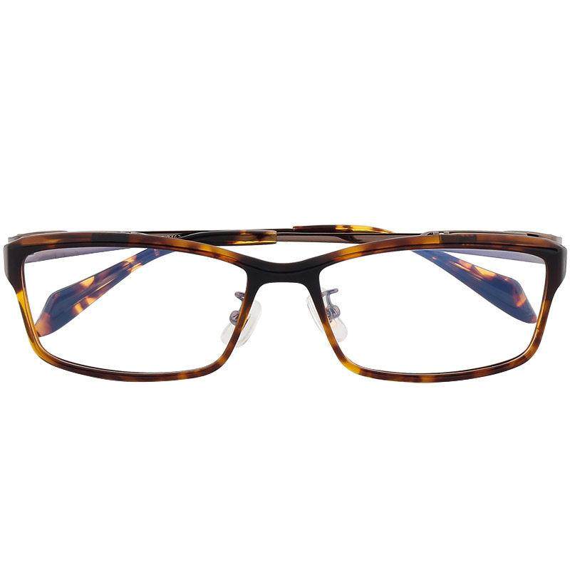 日本眼镜可上翻近视眼镜框男配老花眼镜男款免摘下眼镜架纯钛轻女