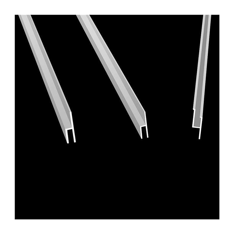 天花吊顶软膜龙骨卡条卡布灯箱F码平口高低口铝合金型材边框W