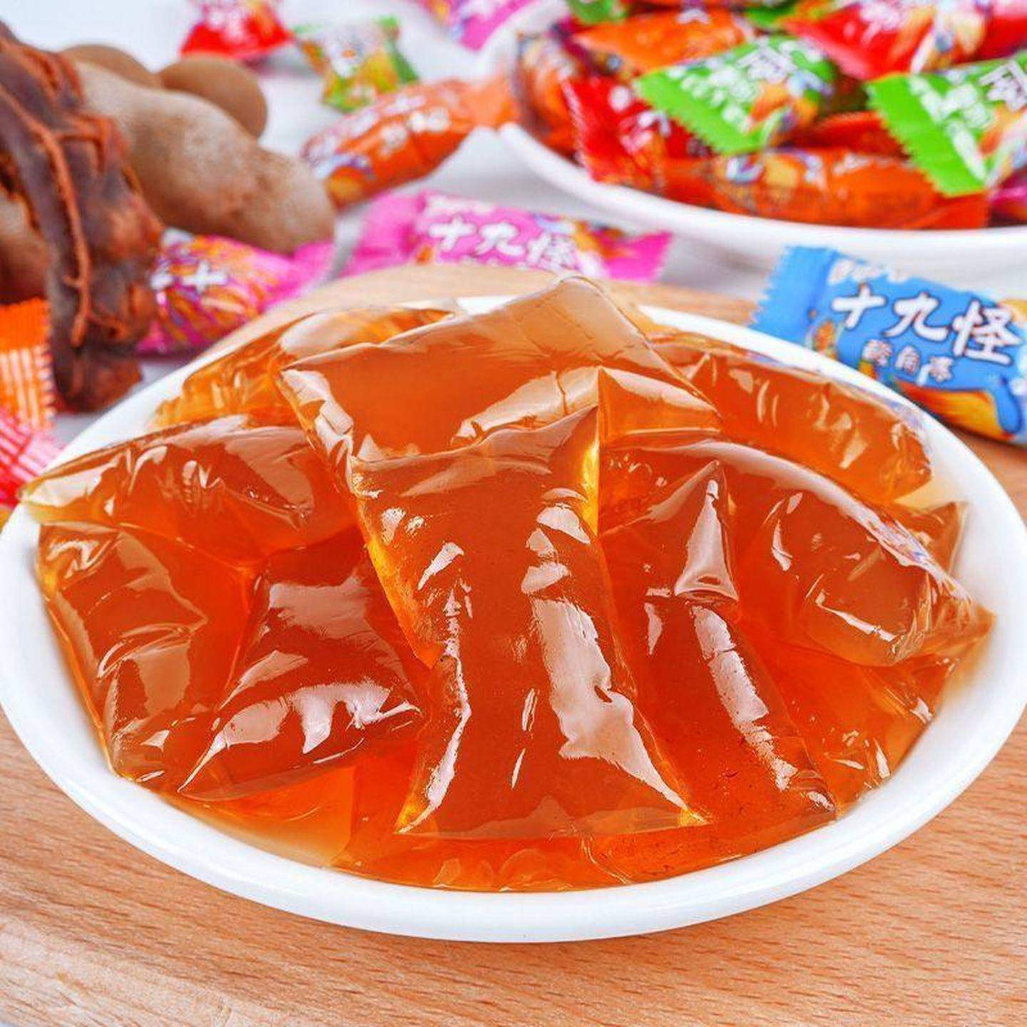 云南特产老滇十九怪酸角冻果冻十八怪19怪冻冻糖零食小吃年货整箱