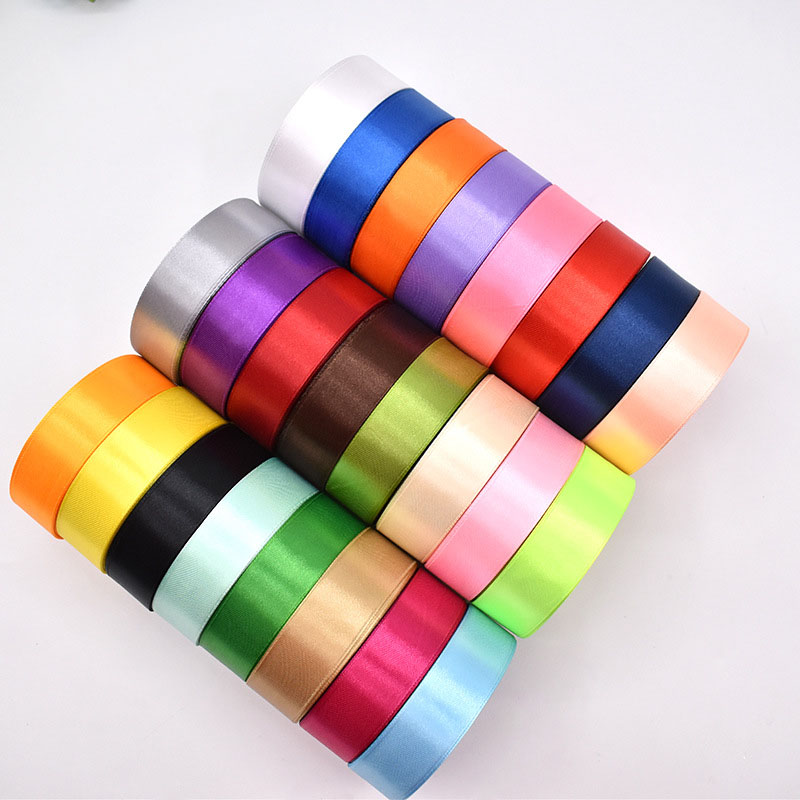 缎带丝带鲜花包装婚庆蛋糕装饰用涤纶彩带礼品绸带