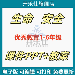 生命安全教育ppt一二三四五六年级教案小学教学设计公开课优质课