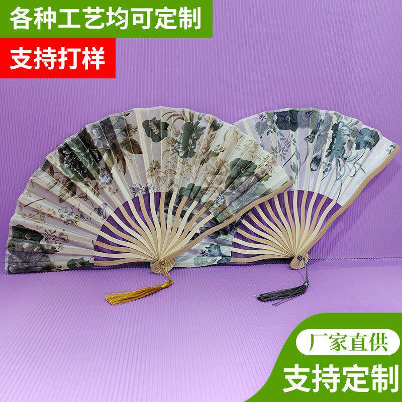 中国风随身折叠扇子古风扇道具折扇风龙刀扇子女夏季摆拍道具