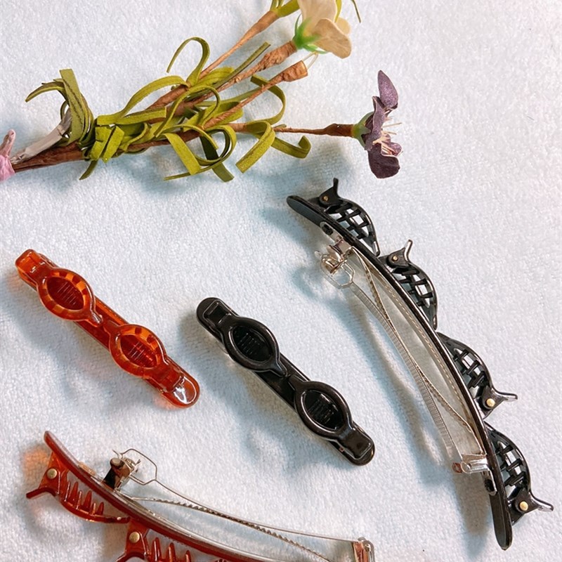 极速Fashion Punk Gothic Hair Styling Twist Clip Barrette Bra