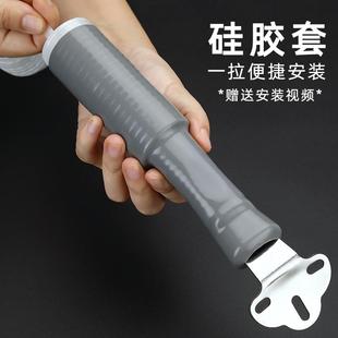 锅铲铁锅把手防烫橡胶硅胶隔热锅把套手柄套防滑炒锅柄套耐隔马小