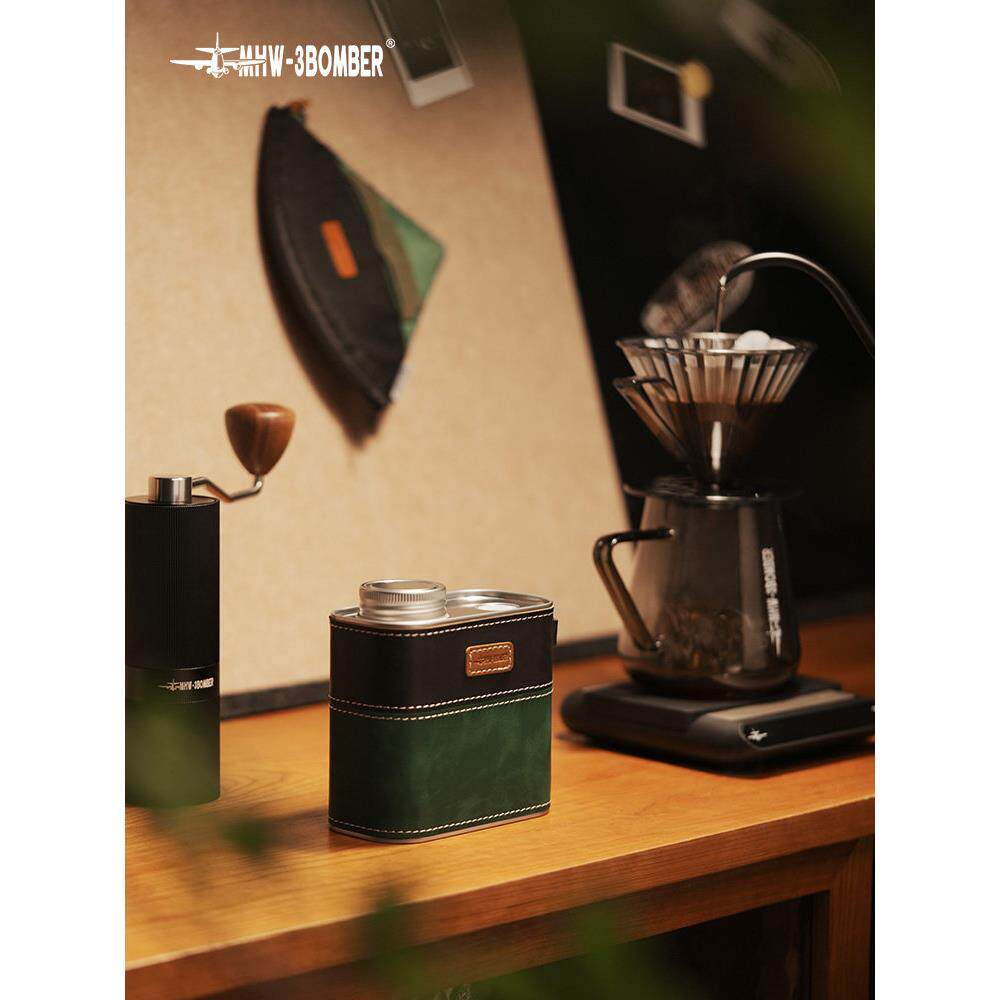 MHW轰炸机咖啡豆密封罐豆罐 手冲咖啡滤纸收纳包 袋户外露营便携