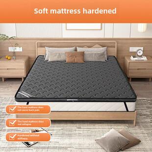 席梦思太软加硬垫3e椰棕硬床垫护脊超薄3cm棕榈垫1.8米榻榻米定做