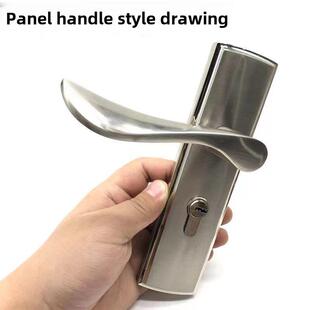 孔距130mm房间门执手锁室内门卫生间门通用型门锁配5050双舌锁体