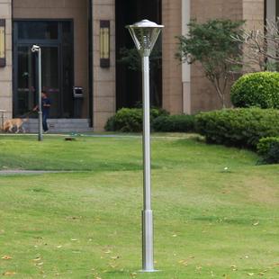 不锈钢庭院灯LED户外3米社区学校路灯公园高杆路灯园林别墅景观灯