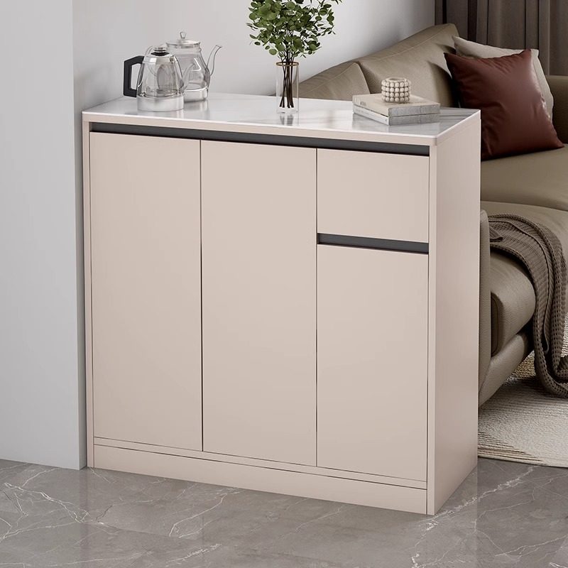 实木岩板沙发边几边柜侧边柜轻奢多功能家用加高收纳柜茶桌隔断柜