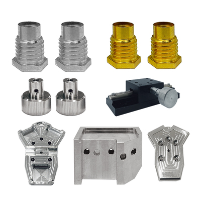 cnc加工铝合金不锈钢黄铜精密零件 数控车床铣床来图定制五金配件