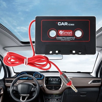3.5mm Car AUX Tape Cassette Adapter Converter For Car Player