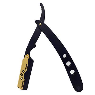 极速Black and Gold Changeable Blade Professional Barber Stra